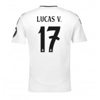 Maglie da calcio Real Madrid Lucas Vazquez #17 Prima Maglia 2024-25 Manica Corta